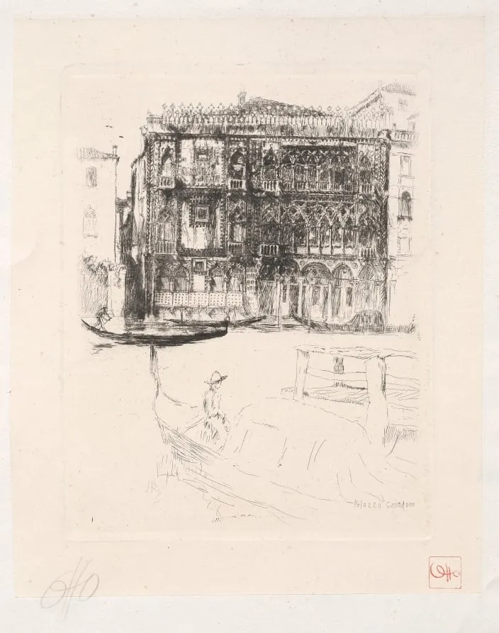 Cà Doro, by Otto H. Bacher, 1900