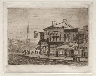 Cleveland, Woodland Avenue and Eagle Street