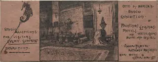Exhibition Invitation, by Otto H. Bacher