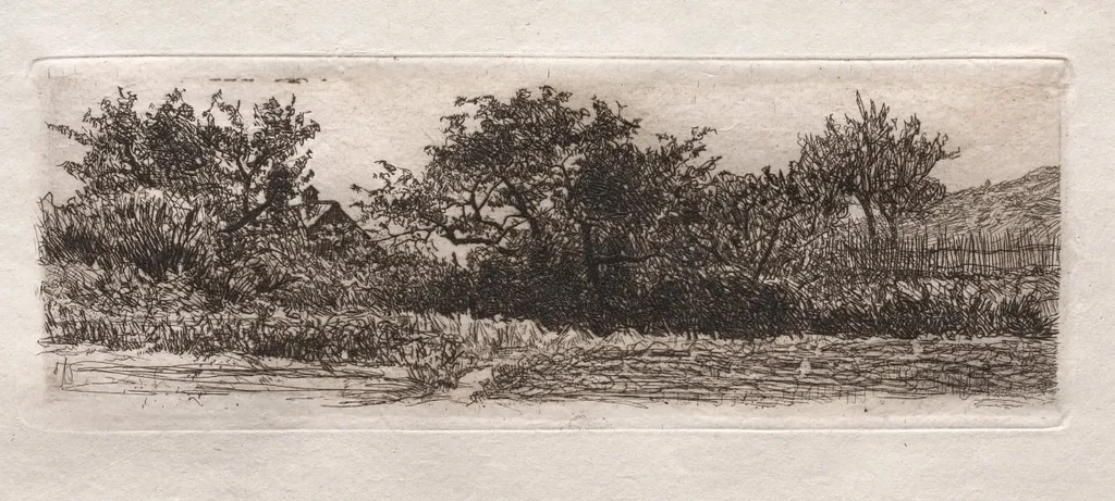 Roofs and Trees, by Otto H. Bacher, 1879
