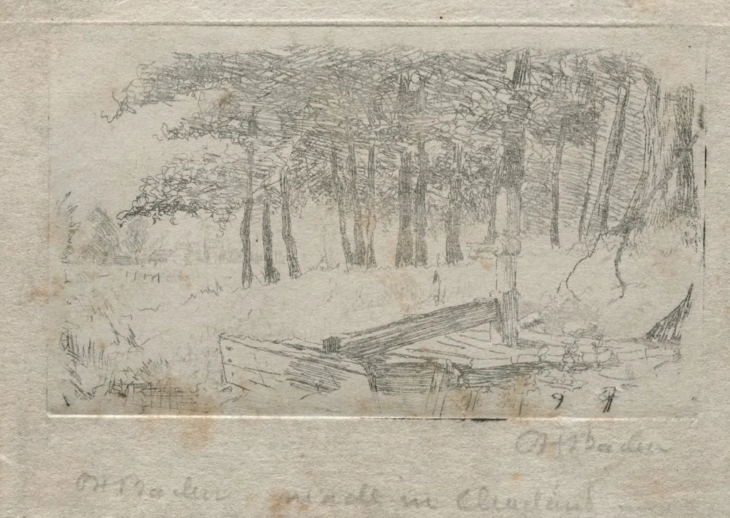 Sketch from Nature, by Otto H. Bacher, 1879