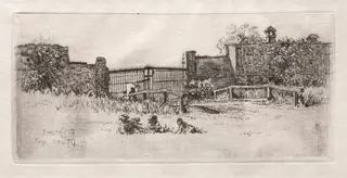 The Gate, Lustheim, by Otto H. Bacher
