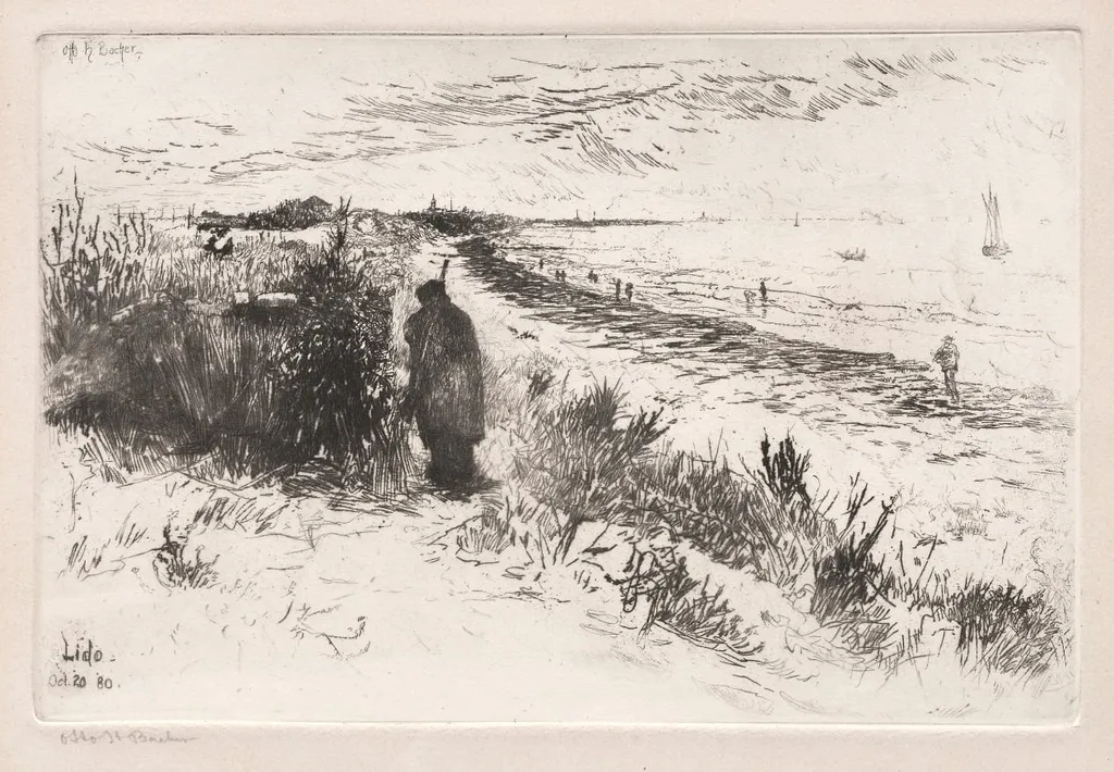 The Lido, by Otto H. Bacher, 1880