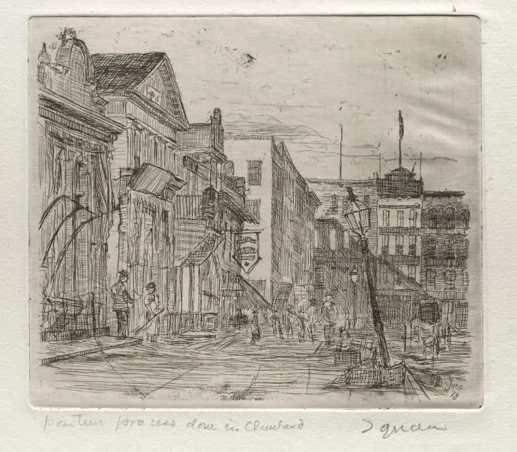The Square, by Otto H. Bacher, 1878