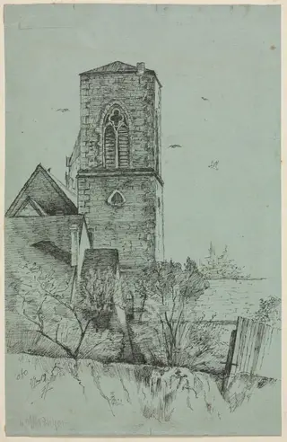 Tower of the Chimes, Old Trinity, Cleveland, by Otto H. Bacher