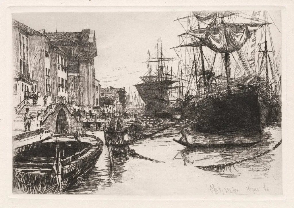 Venice, by Otto H. Bacher, 1880
