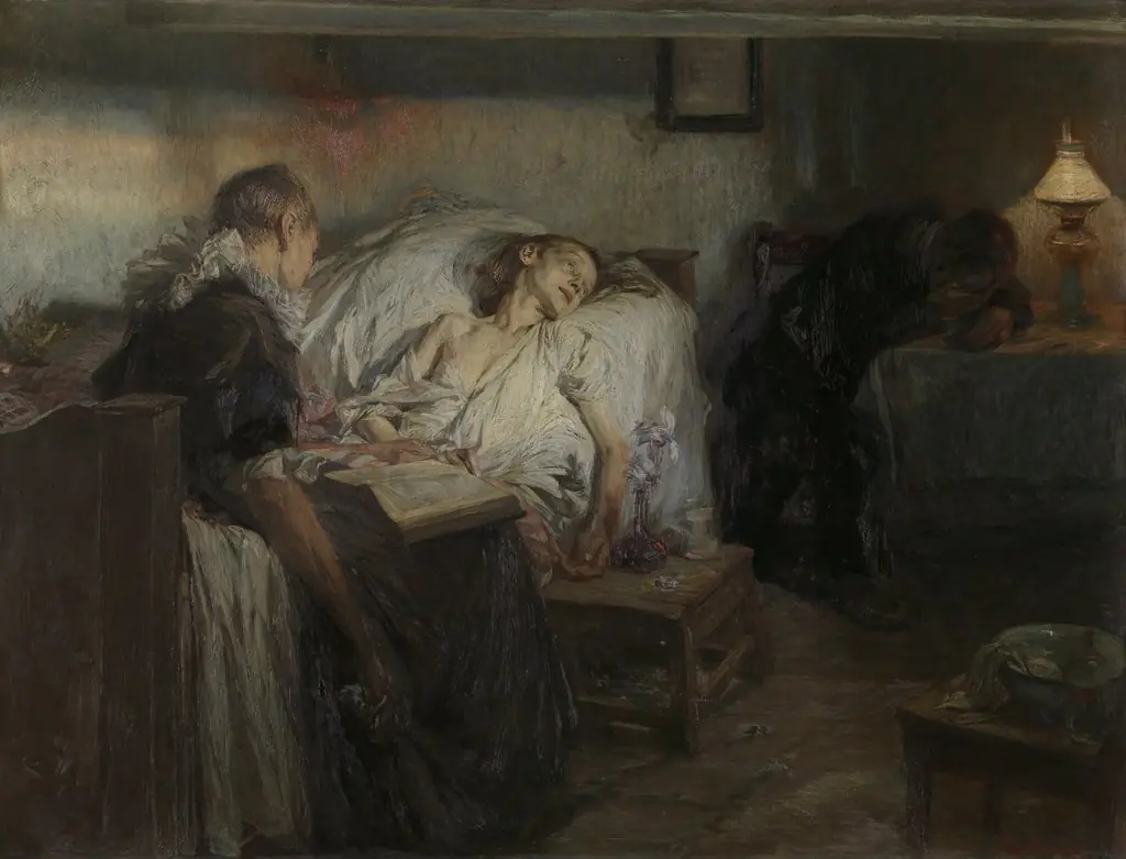 Death is Near, by Otto Heichert