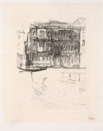 Cà Doro, by Otto Henry Bacher