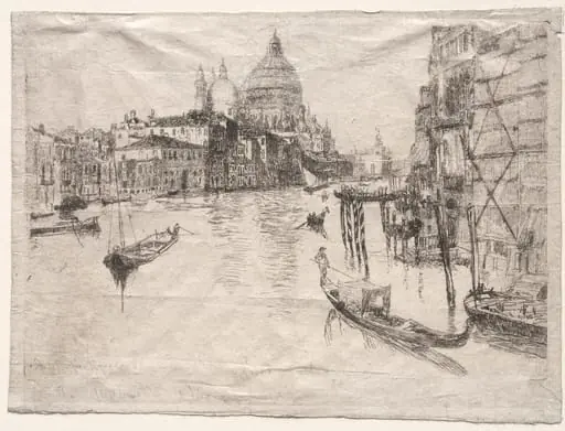 Entrance to the Grand Canal, Venice, by Otto Henry Bacher