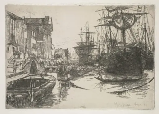 Fondamenta della Zattere, by Otto Henry Bacher