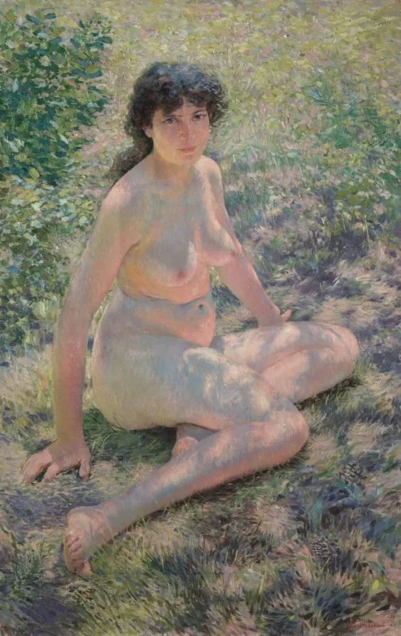 July, by Otto Henry Bacher, unspecified, 1893