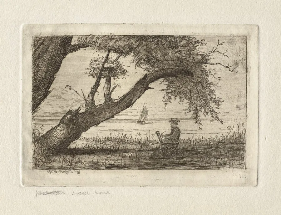 Lake Erie, by Otto Henry Bacher, 1878