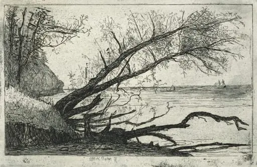 Lake Shore, Cleveland, by Otto Henry Bacher