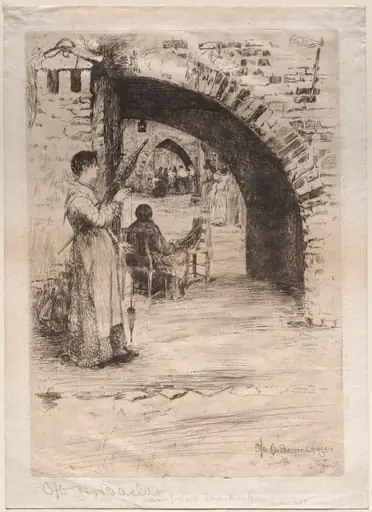 Net Makers, by Otto Henry Bacher