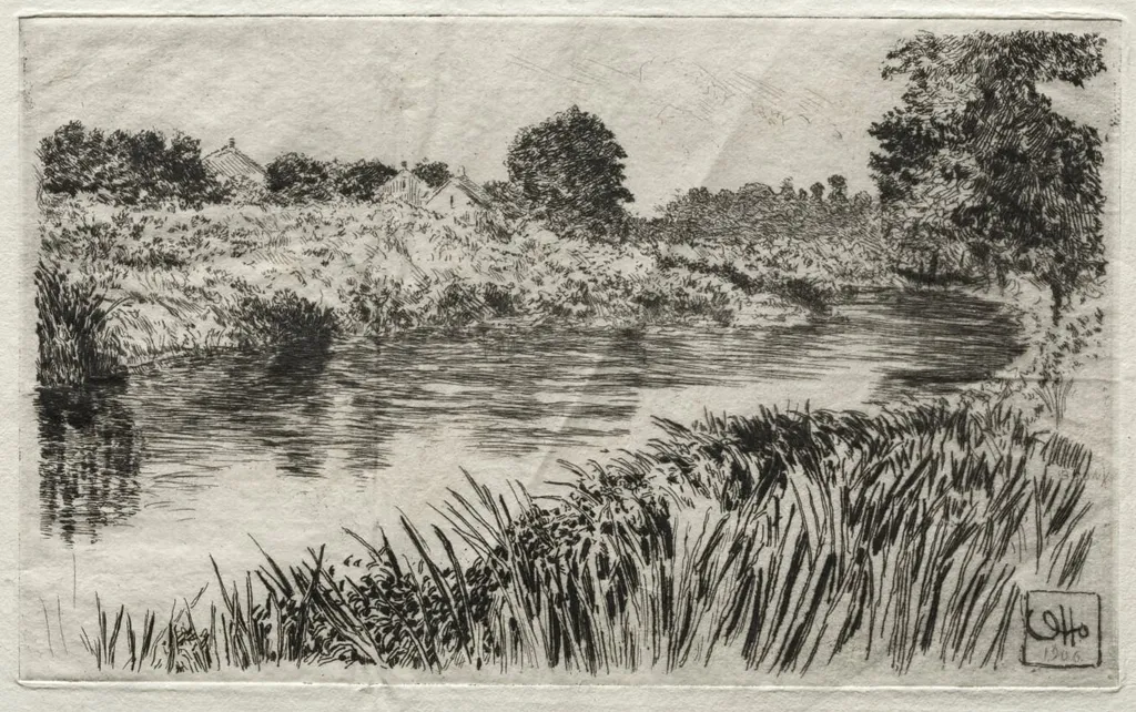 On the Bronx, by Otto Henry Bacher, 1906