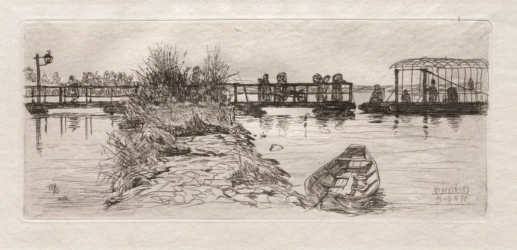 Regensburg, by Otto Henry Bacher, 1879