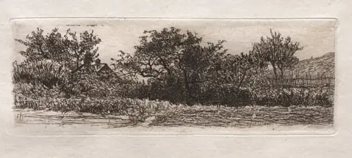 Roofs and Trees, by Otto Henry Bacher