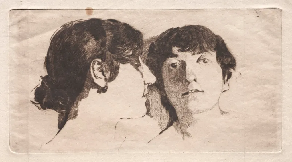 Venetian Models, by Otto Henry Bacher, 1900