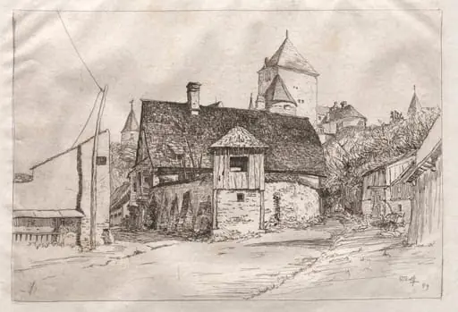 Worth: A Lane, by Otto Henry Bacher