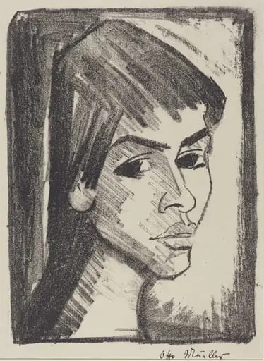 Irene Altman, by Otto Mueller