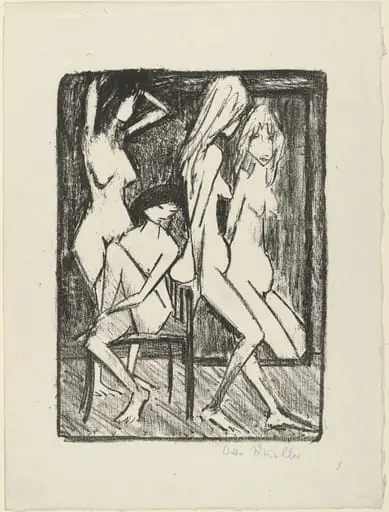 Untitled, by Otto Mueller
