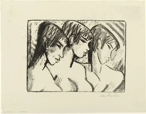 Untitled, by Otto Mueller