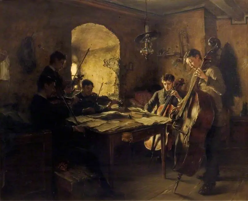 The Quintet, by Otto Piltz