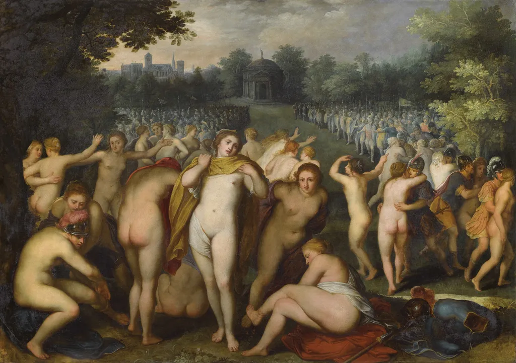 Amazones and Skythians, by Otto van Veen, oil, 1629