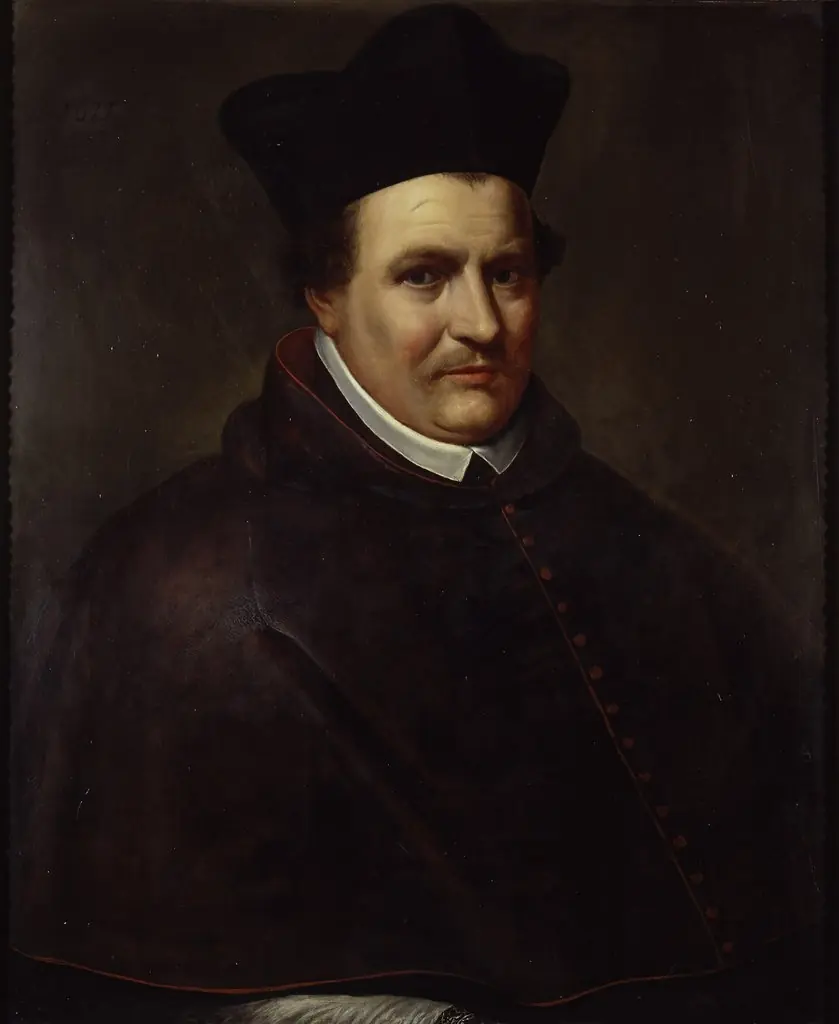Jan Miraeus, Bishop of Antwerp, by Otto van Veen