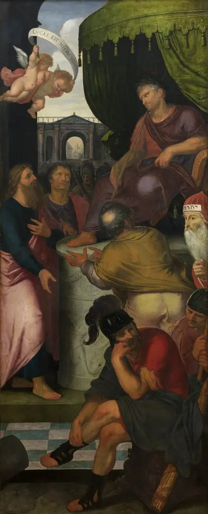 Saint Paul before proconsul Felix of Caesarea, by Otto van Veen