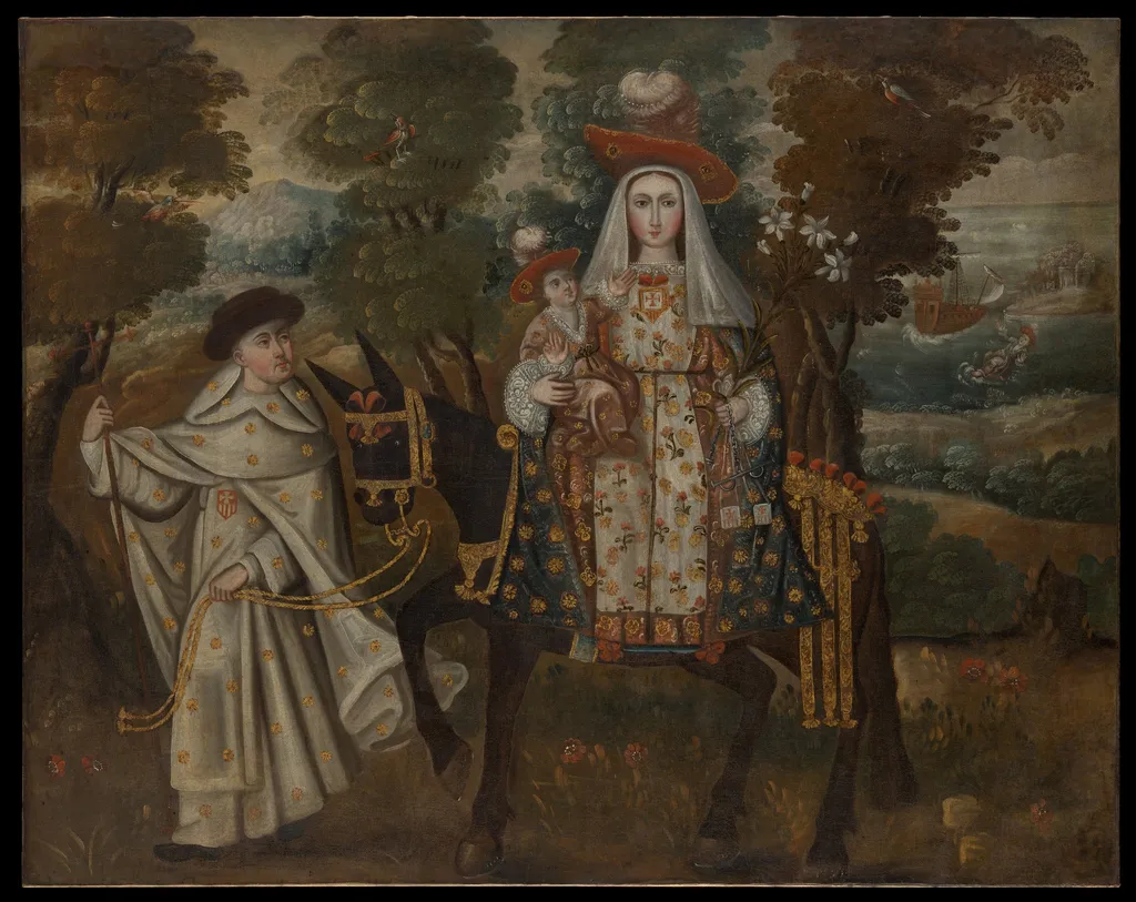 Our Lady of Mercy, called “The Pilgrim of Quito”, unspecified, 1735