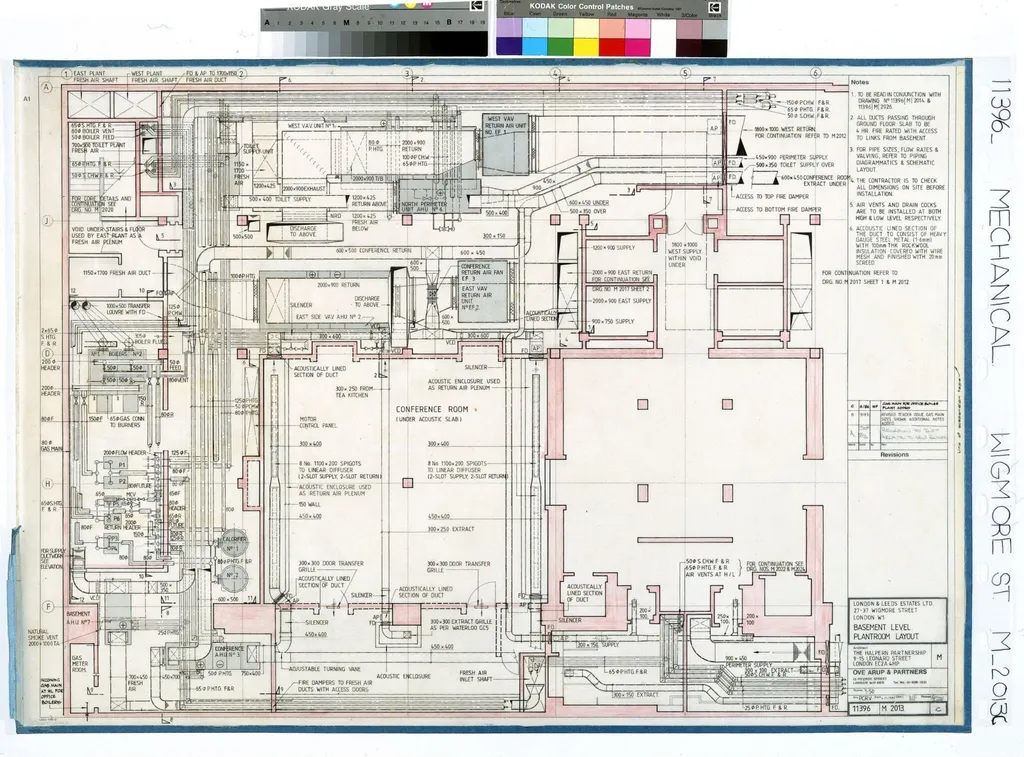 Plantroom Layout, by Ove Arup & Partners, 4
