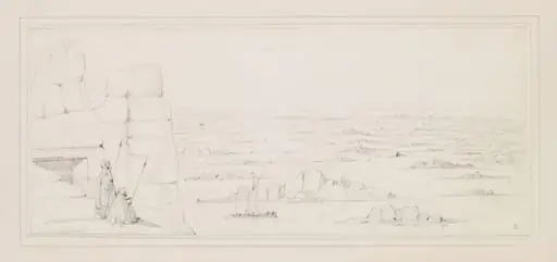 Cataracts of Nubia - Looking North, by Owen Jones