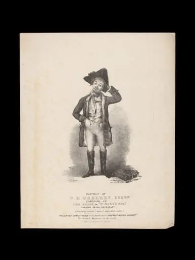 H Beard Print Collection, by Oxberry's Weekly Budget