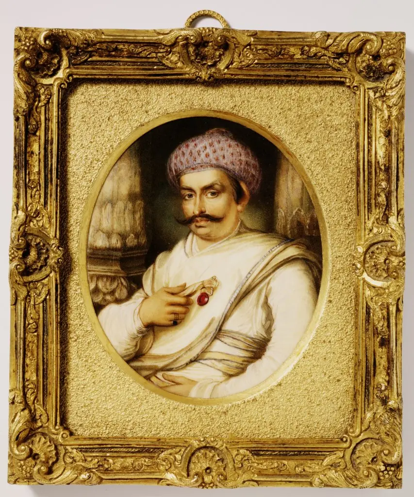 Portrait of Hyder Beg Khan, by Ozias Humphry
