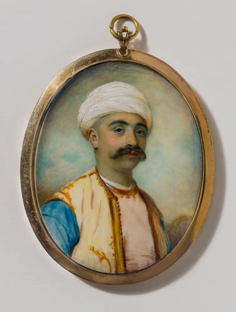 Portrait of Suliman Aga Le Luna, by Ozias Humphry