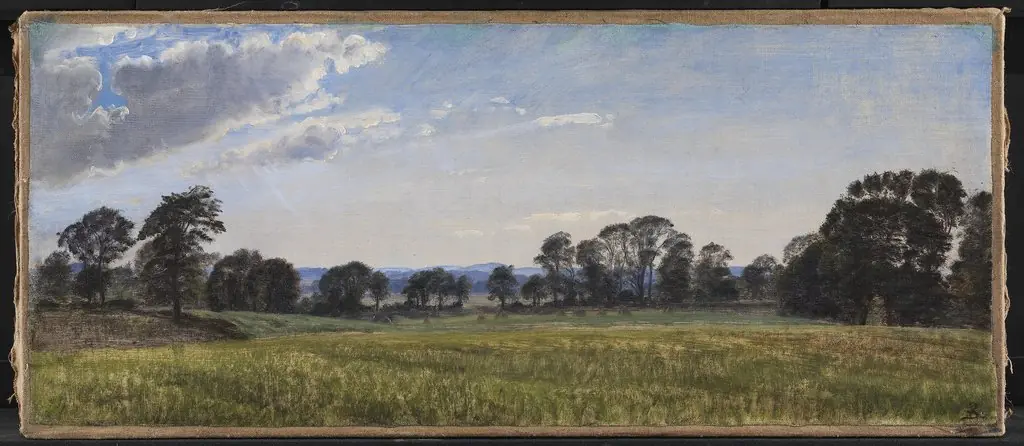 Engene ved Dortheaslyst, by P. C. Skovgaard