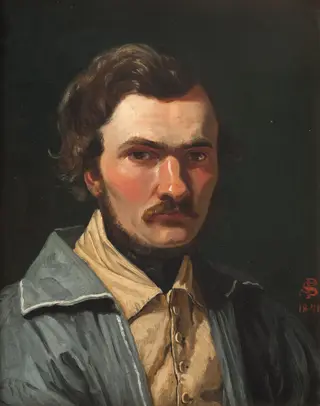 The Painter J.Th. Lundbye, by P. C. Skovgaard, 1841