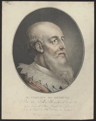 Portrait of Maximilien de Bethune, duc de Sully, by P. Frieselhem