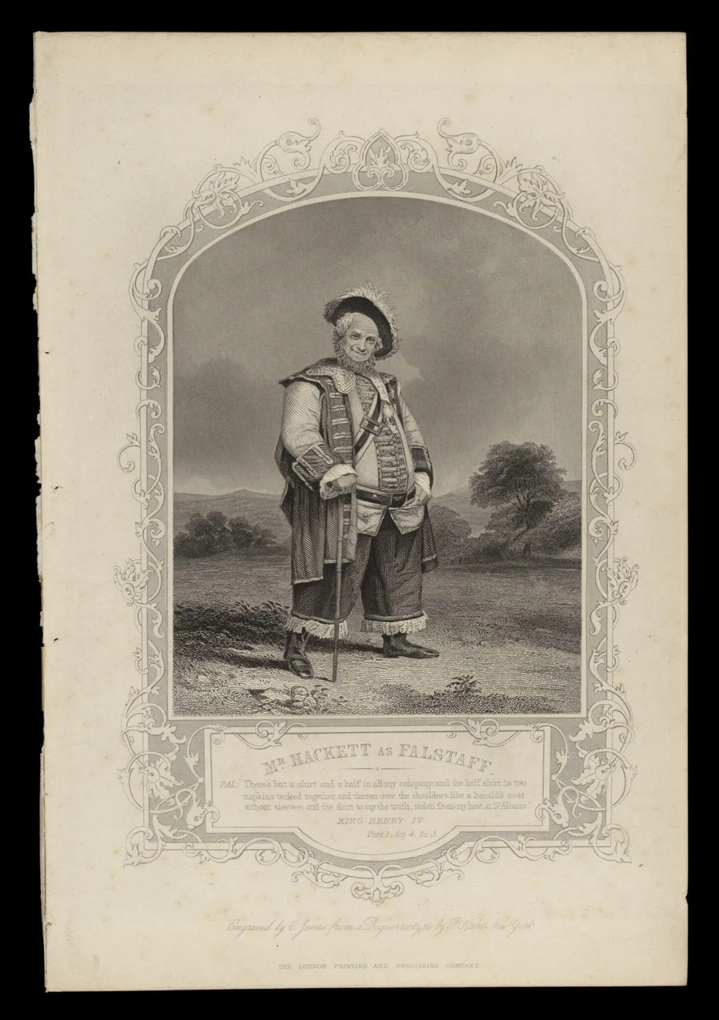 H Beard Print Collection, by P. Haas, 1850