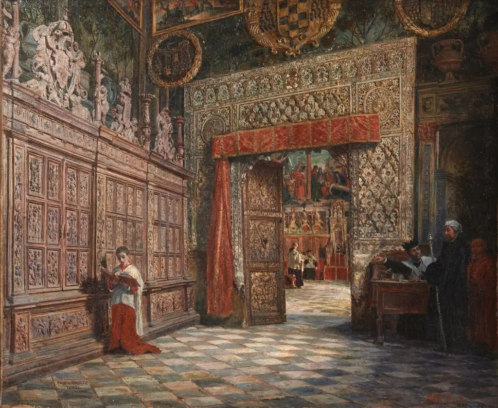 Antesala y sala capitular de la catedral de Toledo, by Pablo Gonzalvo