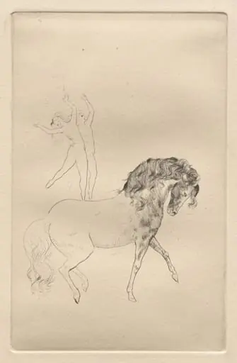 At the Circus, by Pablo Picasso