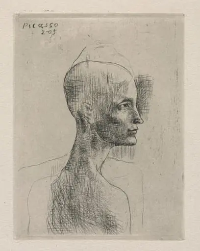 Bust of a Man, by Pablo Picasso