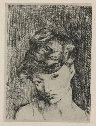 Head of a Woman: Madeleine, by Pablo Picasso