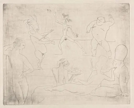 The Barbaric Dance (Before Salomé and Herod), by Pablo Picasso