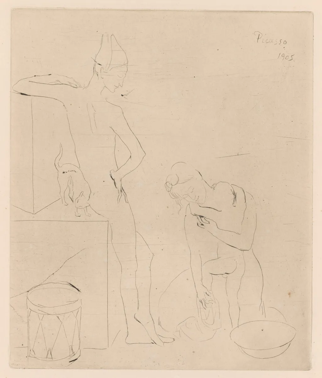 The Bath, by Pablo Picasso, 1905