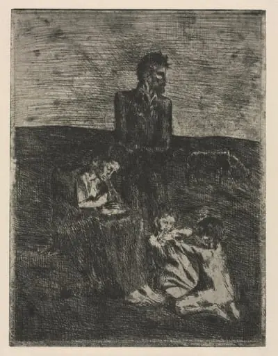 The Poor, by Pablo Picasso