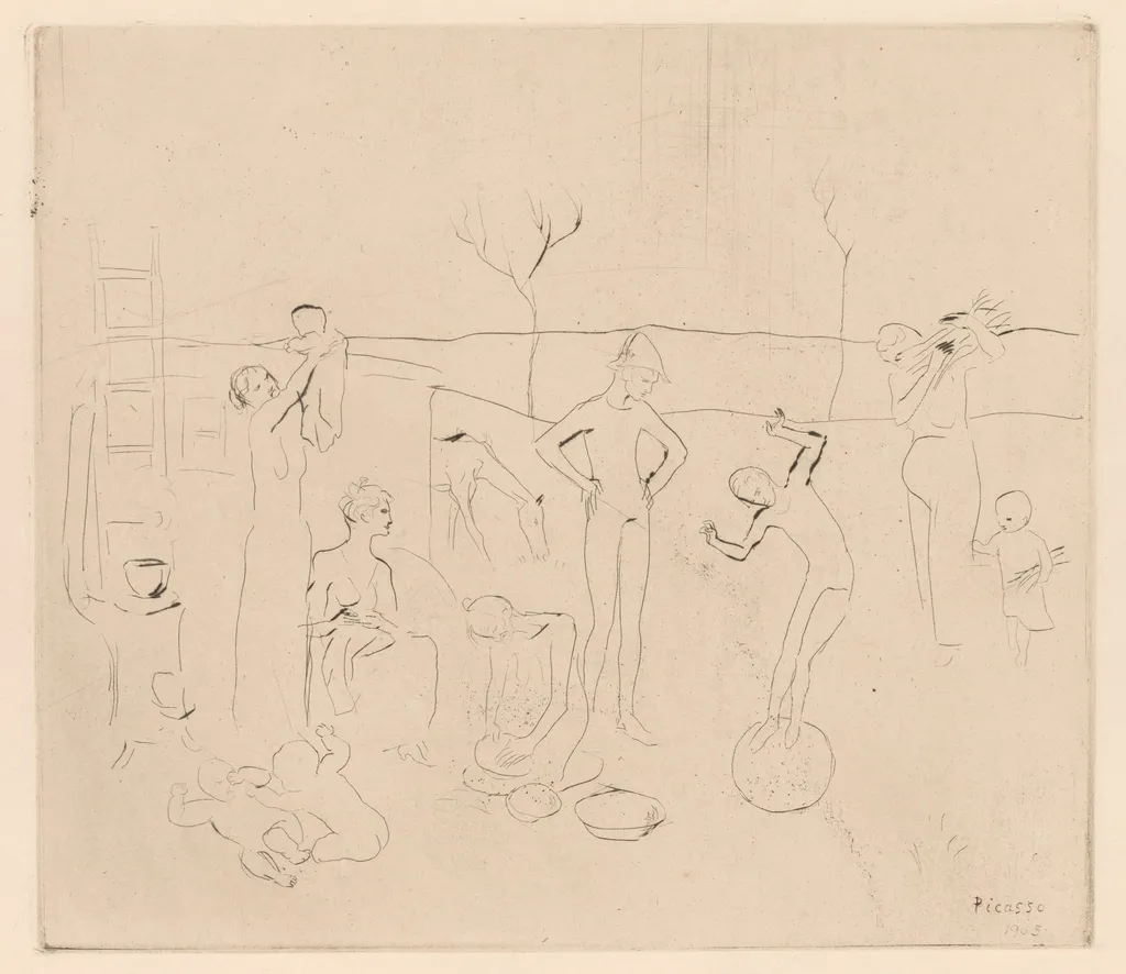 The Saltimbanques, by Pablo Picasso, 1905