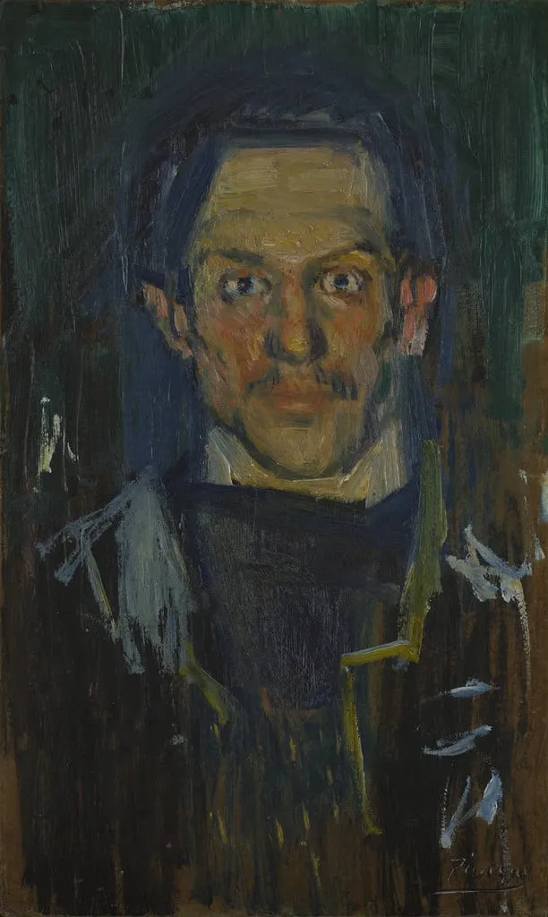 Untitled, by Pablo Picasso, oil, 1901