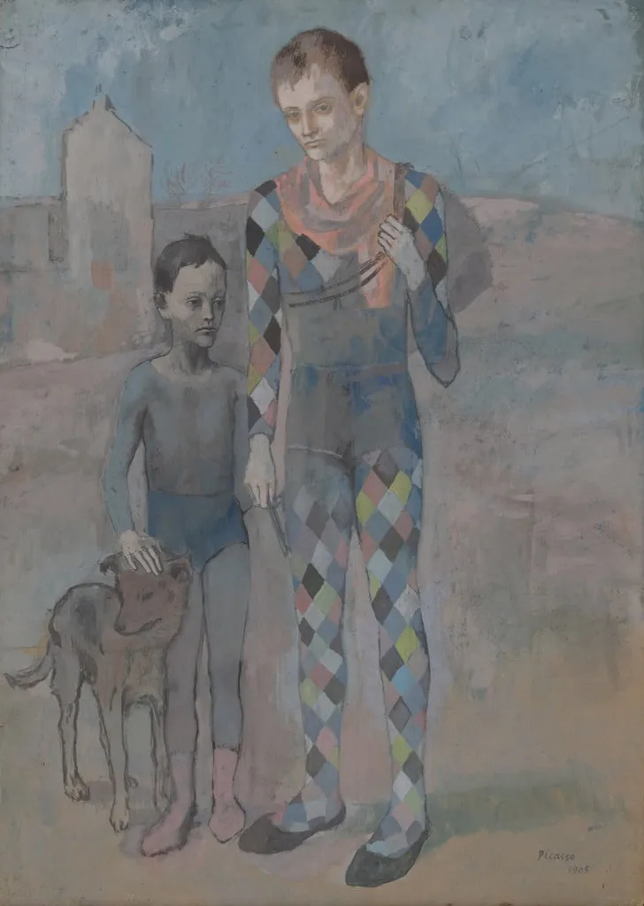 Untitled, by Pablo Picasso, gouache, 1905